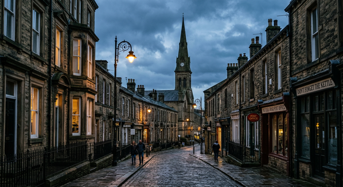 Historic architecture in Bradford, England